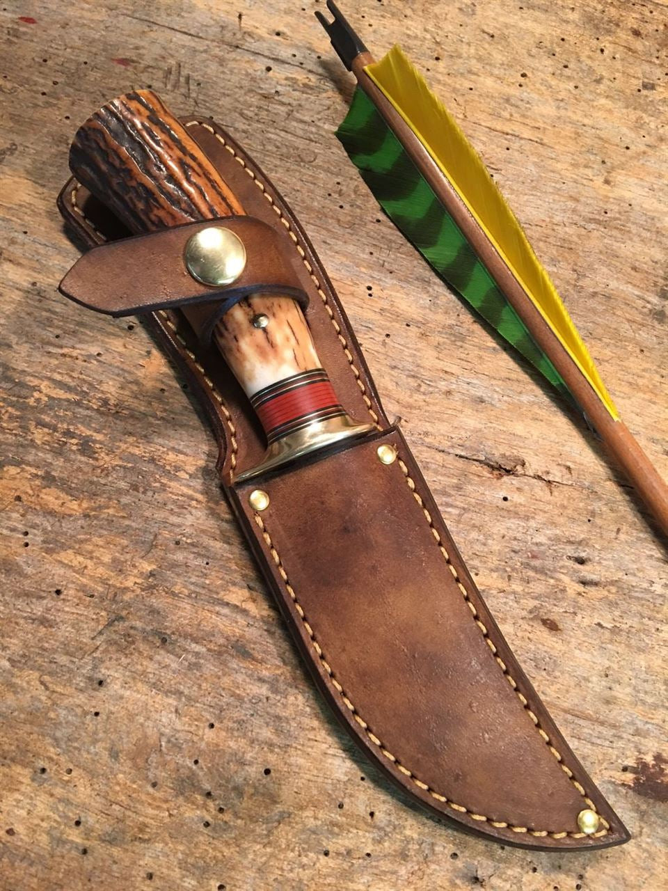 Treeman Trout and Deer Sambar Stag compass