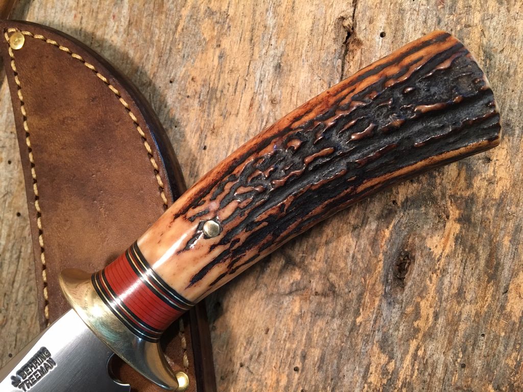 Treeman Trout and Deer Sambar Stag compass