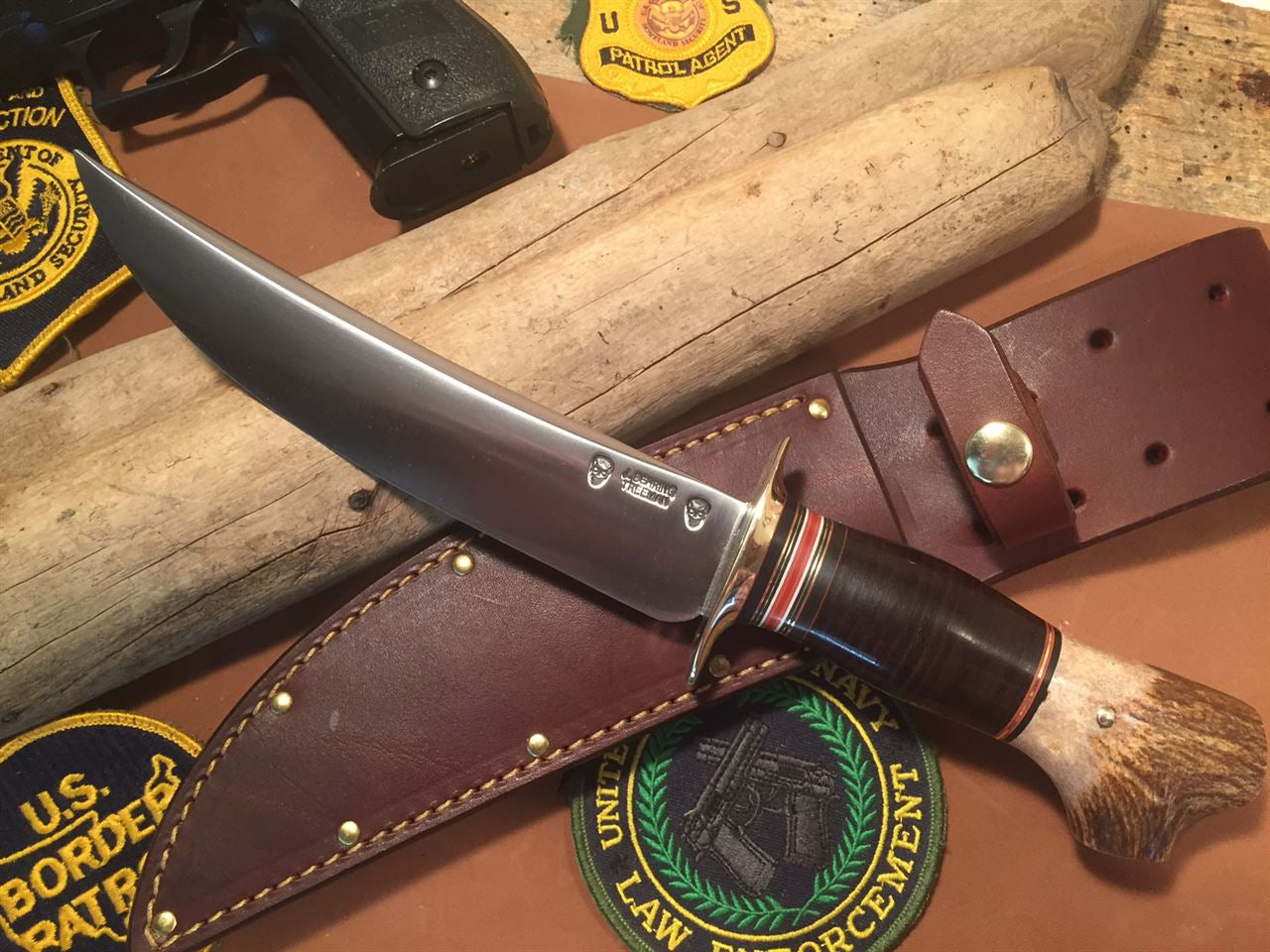 Treeman Scagel  style 7 1/2"  Double Skull fighter