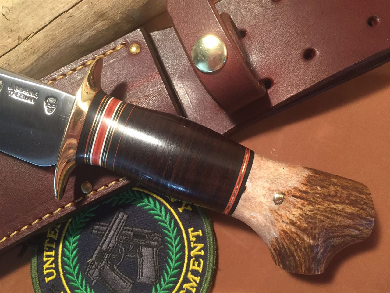 Treeman Scagel  style 7 1/2"  Double Skull fighter