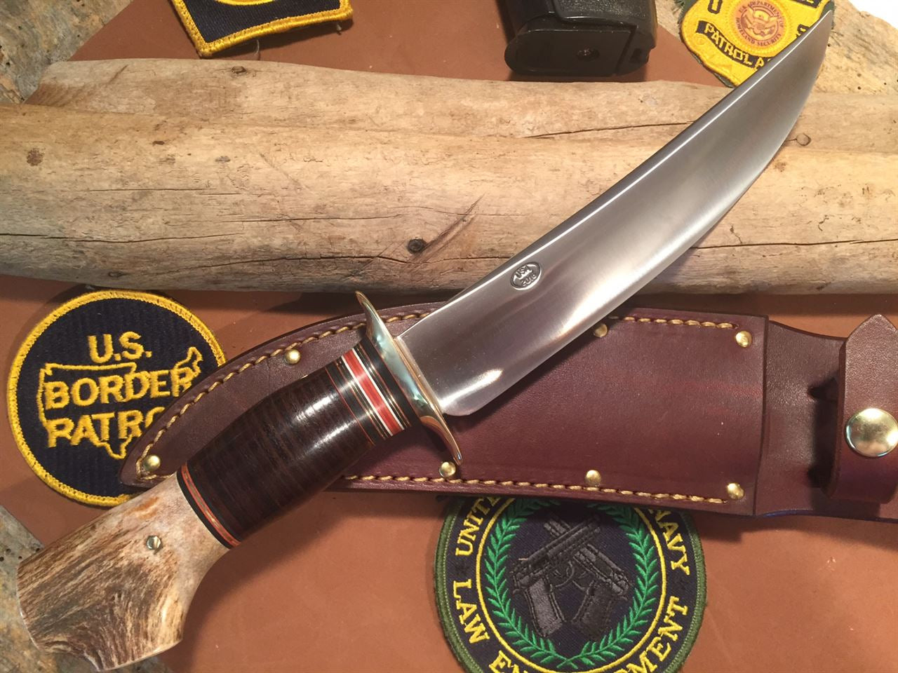 Treeman Scagel  style 7 1/2"  Double Skull fighter