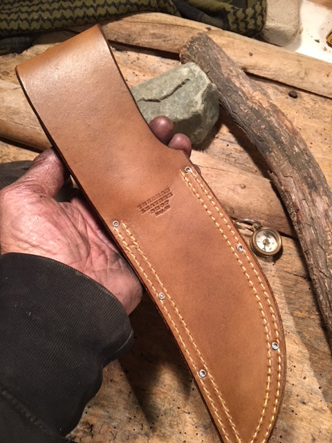 J. Behring Handmade Big 6" Hunter Nickel Stabilized Sanbar Stag Musk Ox Butt cap