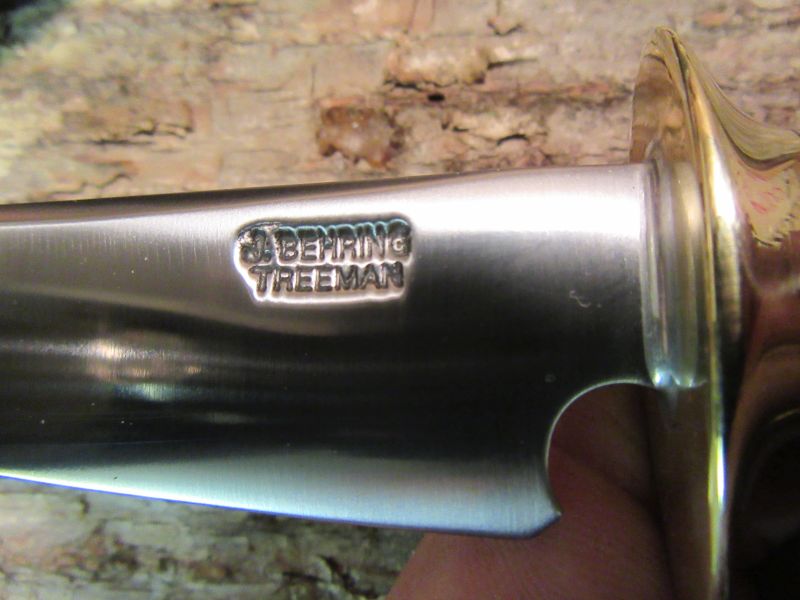 J.Behring Handmade Trout & Deer Knife