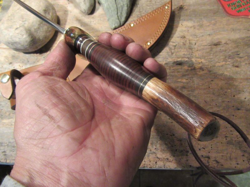 J.Behring Treeman 7" double skull fighter