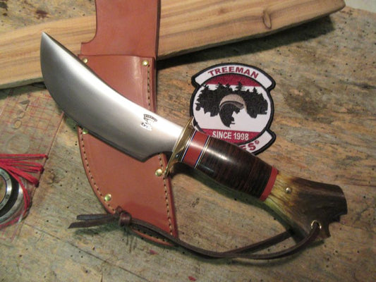 Treeman Alaskan Scagel Style Leather~Stag