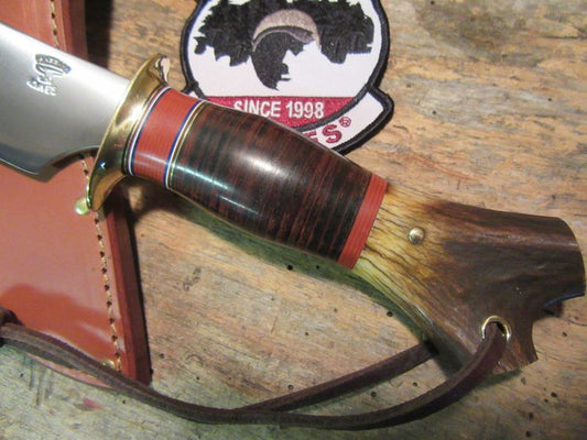 Treeman Alaskan Scagel Style Leather~Stag