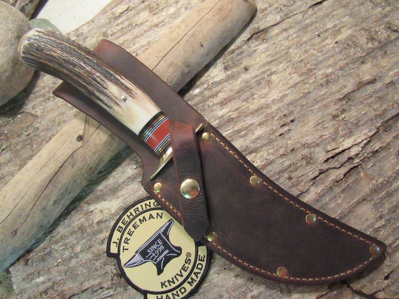 Treeman BIG 6 STAG!! Crazy Horse Leather