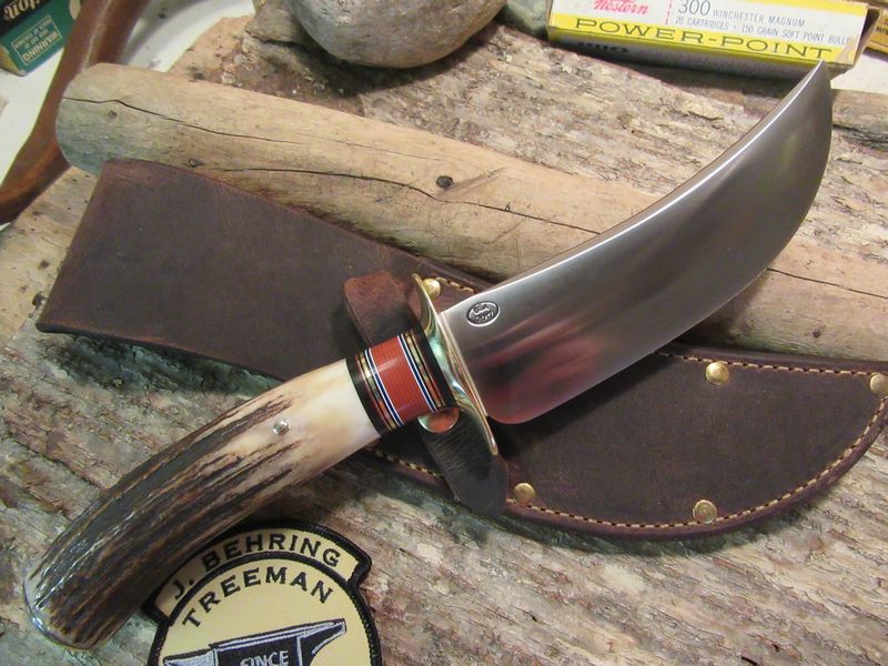 Treeman BIG 6 STAG!! Crazy Horse Leather