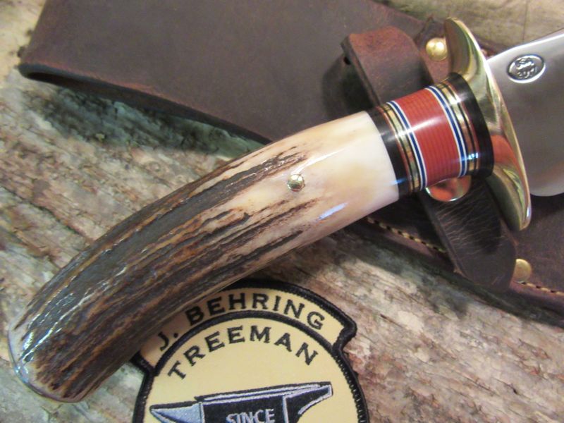 Treeman BIG 6 STAG!! Crazy Horse Leather