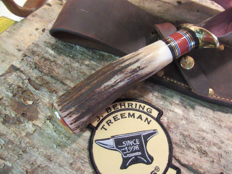 Treeman BIG 6 STAG!! Crazy Horse Leather