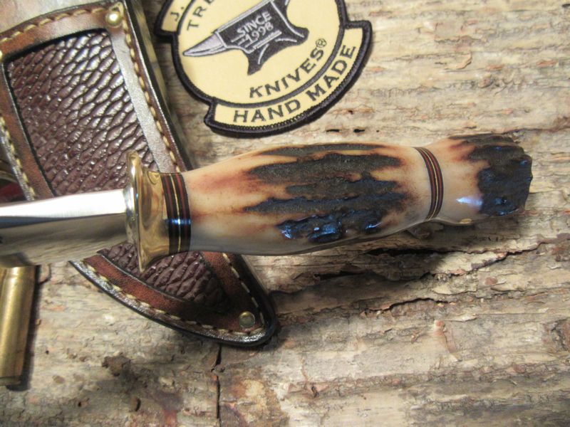 Treeman Michigan Hunter Beavertail sheath  STAG STAG!!