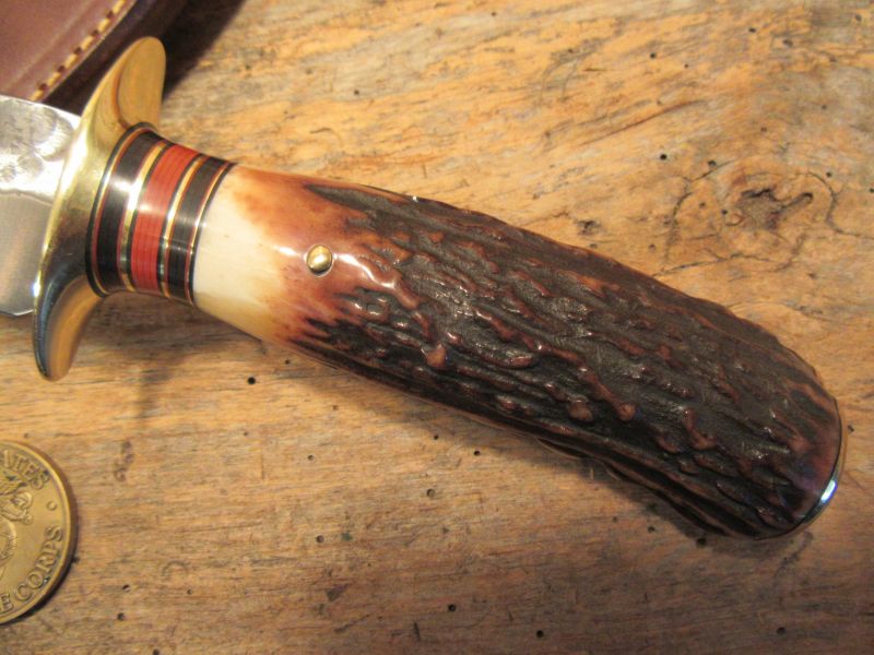 J. Behring Handmade Treeman Skull Fighter Stag