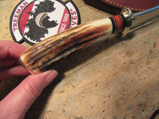 J.Behring Treeman  Skinner  AAA STAG 8"OAL