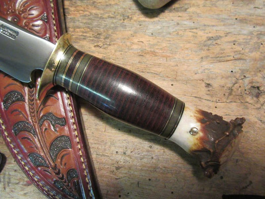 Treeman Hunter Scagel style leather Crown