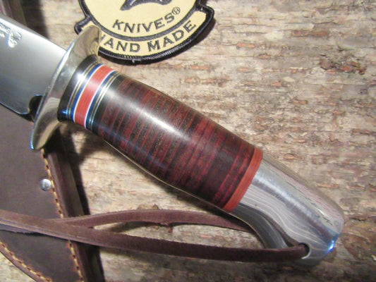 J.Behring double skull fighter leather aluminum