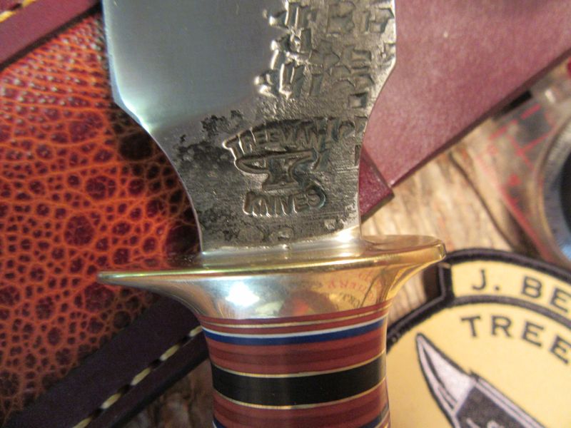 **Treeman AAA Sambar Stag Alaskan Toad Skin Sheath!