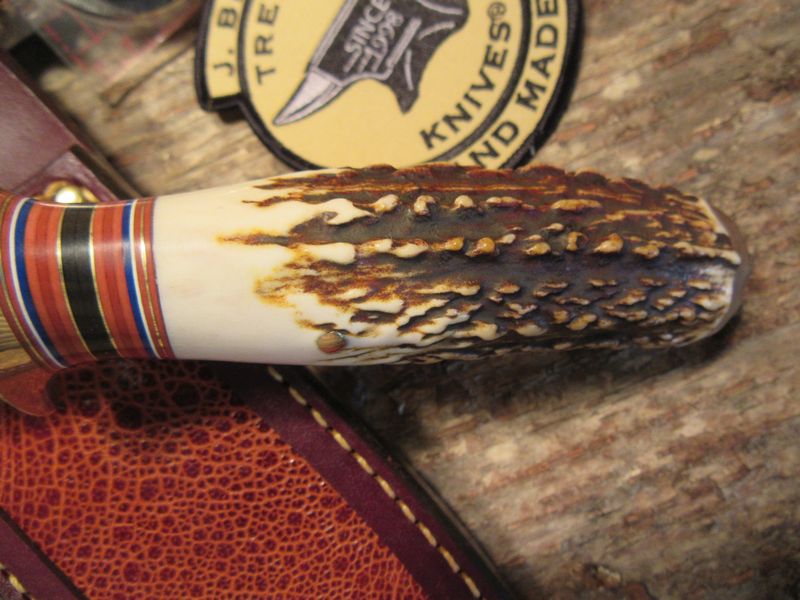 **Treeman AAA Sambar Stag Alaskan Toad Skin Sheath!