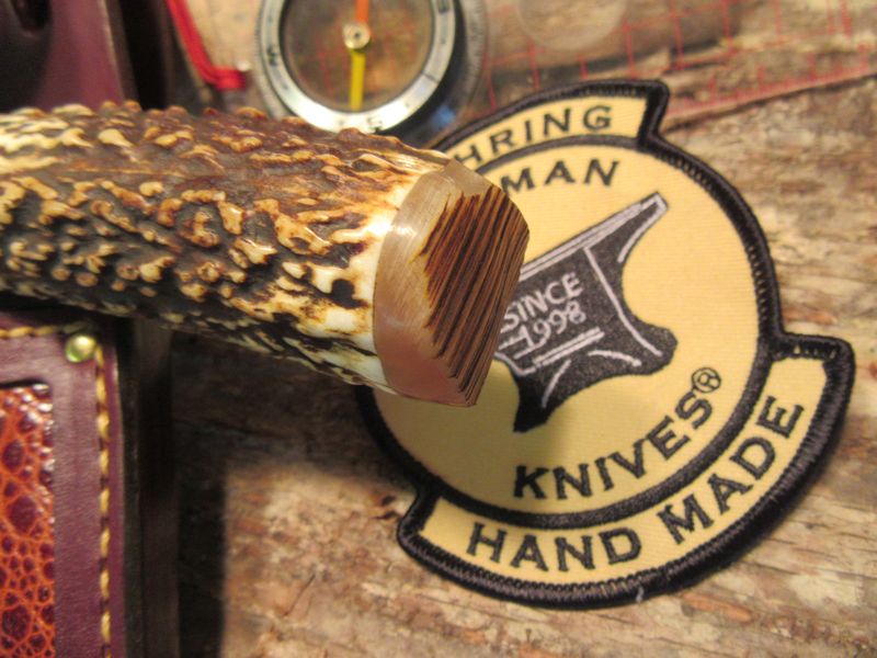 **Treeman AAA Sambar Stag Alaskan Toad Skin Sheath!