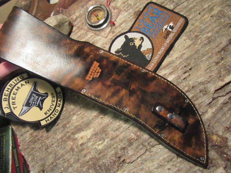 J.Behring  Walrus Ivory Hammermark 7" Woodcraft ~Musk OX