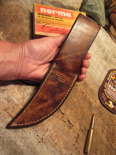 AAA STAG 4 1/2" upswept Hunter Copper guard!