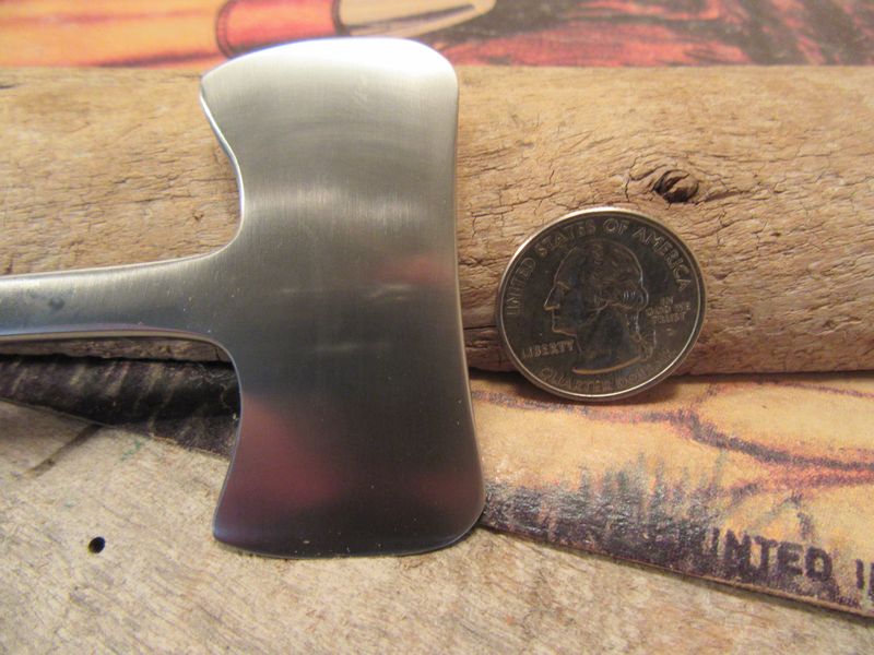 Treeman  Double Bit Axe Horsehide  Crown STAG  6 3/4" OAL