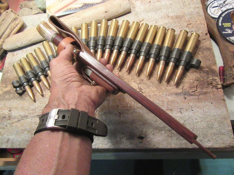 J. Behring Handmade Drop Tine Double Skull Fighter