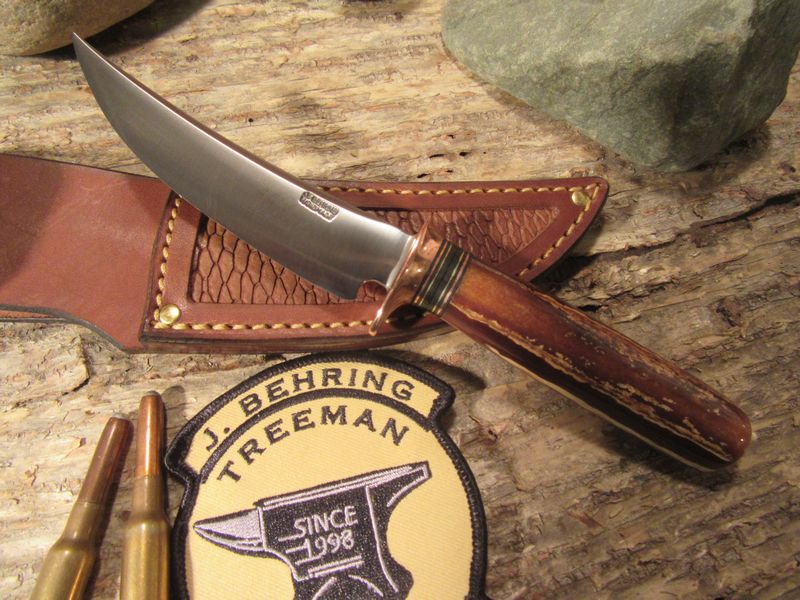 Montana Trout Knife Ancient Artifact Walrus