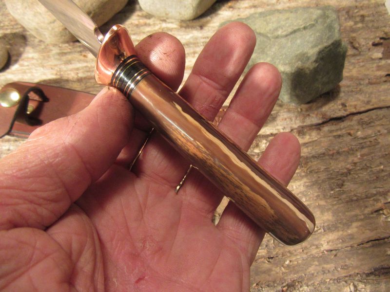 Montana Trout Knife Ancient Artifact Walrus