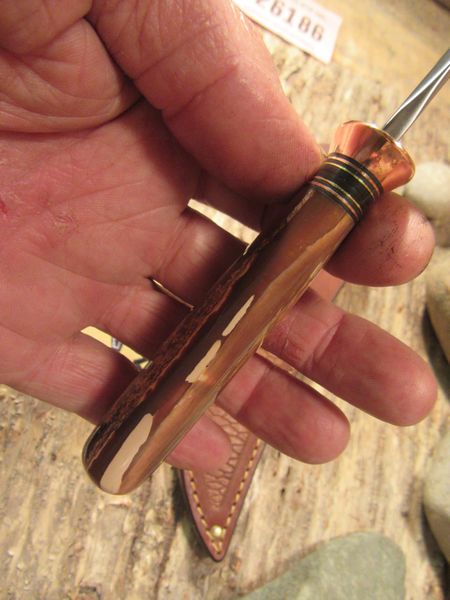 Montana Trout Knife Ancient Artifact Walrus