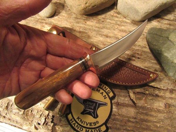 Montana Trout Knife Ancient Artifact Walrus