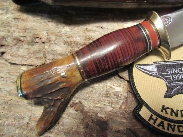 ** Treeman Trout & Deer Scagel style Tine butt