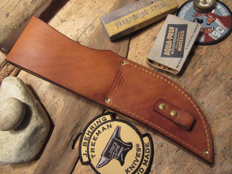 J.Behring Fox River 5" Hunter Elephant Sheath!!