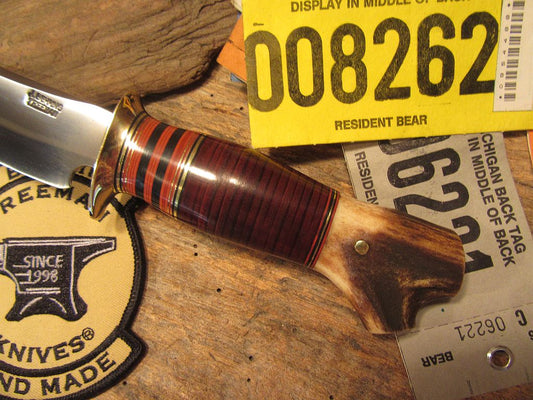 Treeman Michigan hunter  leather /Stag