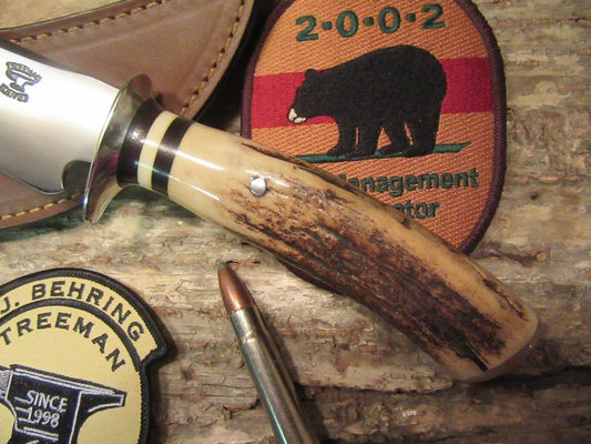 Michigan Hunter Stag MuskOx Upswept 51/2" blade