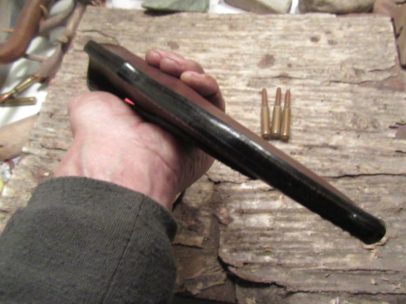 J. Behring Treeman handmade 5" Hunter / Sticker