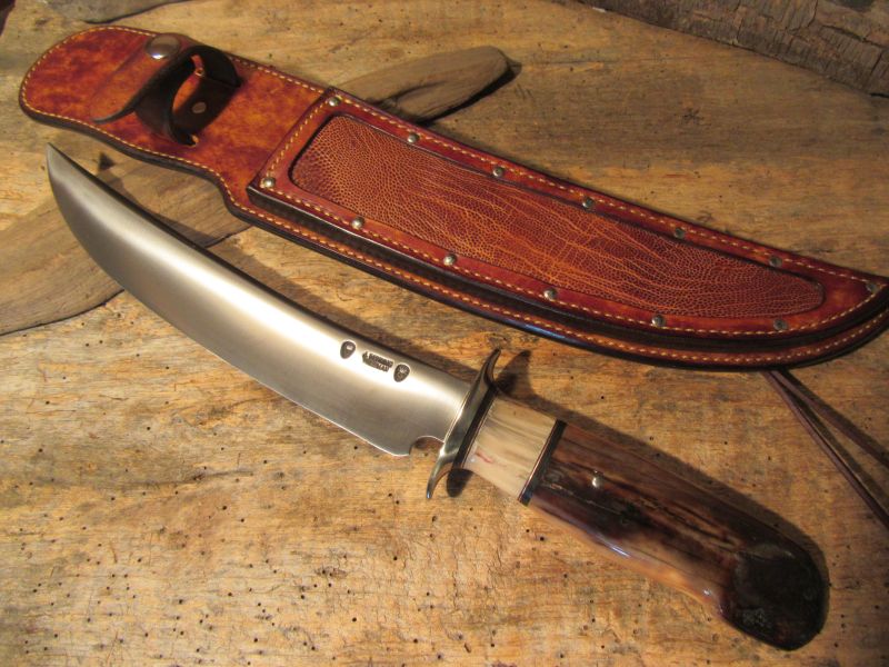 Treeman Skull Fighter Ivory Fire Bowl Ostrich Sheath