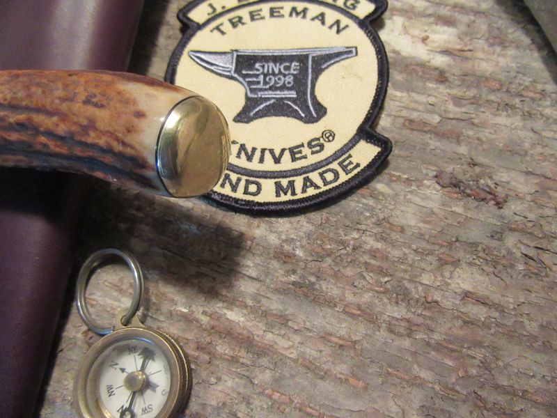 Treeman Trout and Deer 4 1/4" blade~STAG