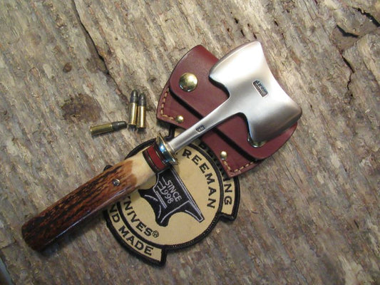 J.Behring Treeman Mini Double Bit Axe  with Sheath