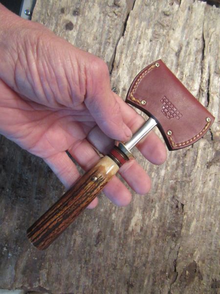 J.Behring Treeman Mini Double Bit Axe with Sheath