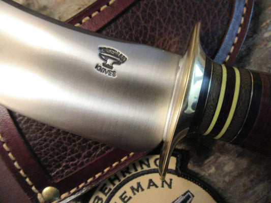 J. Behring Handmade WoodMonk Rare Red Sambar Stag Crotch Hunter