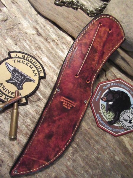 Treeman hand forged Semi-Skinner AAA STAG COPPER Gurad OX