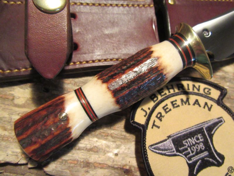 J.Behring Trout & Deer Studebaker Steel Stag/ Stag