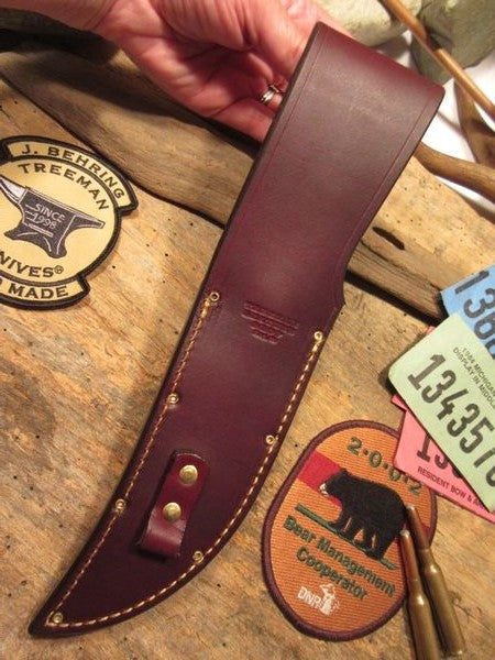 Treeman 6" Camp Knife Sambar Stag