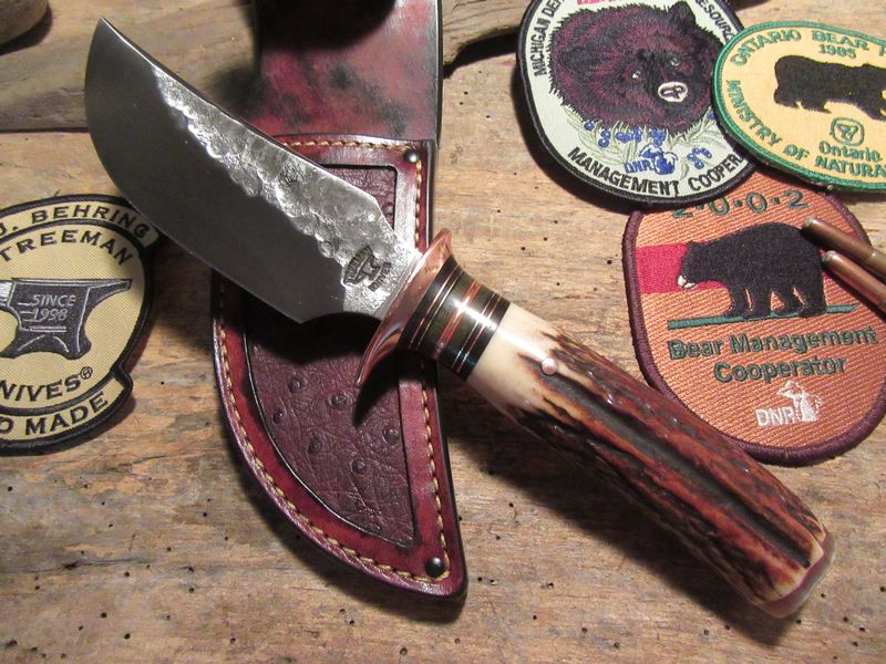 AAA Treeman 5" Alaskan Semi skinner Hammermark Copper Musk OX!!