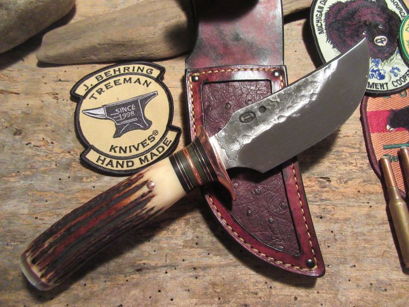 AAA Treeman 5" Alaskan Semi skinner Hammermark Copper Musk OX!!