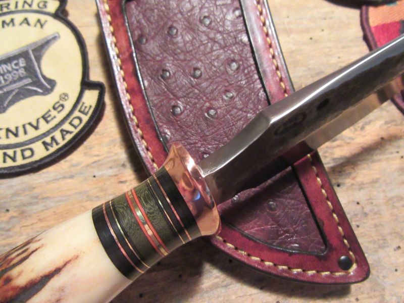 AAA Treeman 5" Alaskan Semi skinner Hammermark Copper Musk OX!!