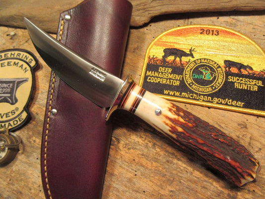 Treeman AAA Sambar Red Stag T&D  Studebaker Steel ~nickel silver butt!!!