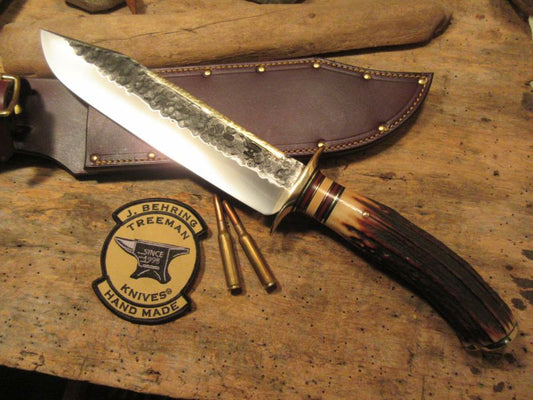 Treeman Ruana Style Old School Brass back Bowie