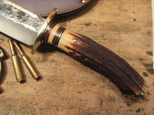 Treeman Ruana Style Old School Brass back Bowie