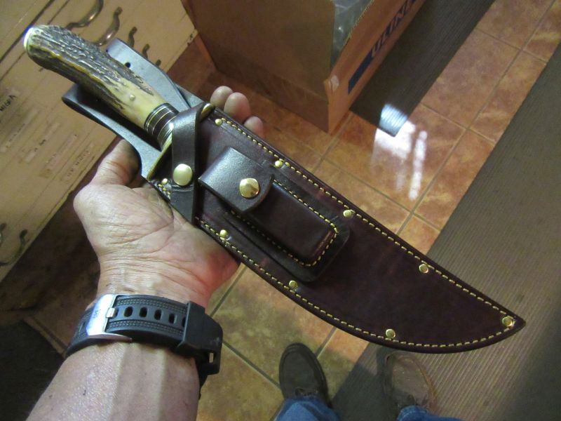 Treeman Double Skull Fighter " New Stamp" 9 " Blade Stag from Hell !